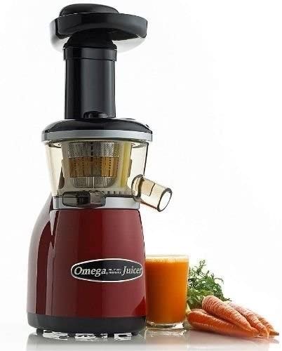 Omega VRT350 Heavy Duty Dual-Stage Vertical Single Auger Low Speed Juicer 